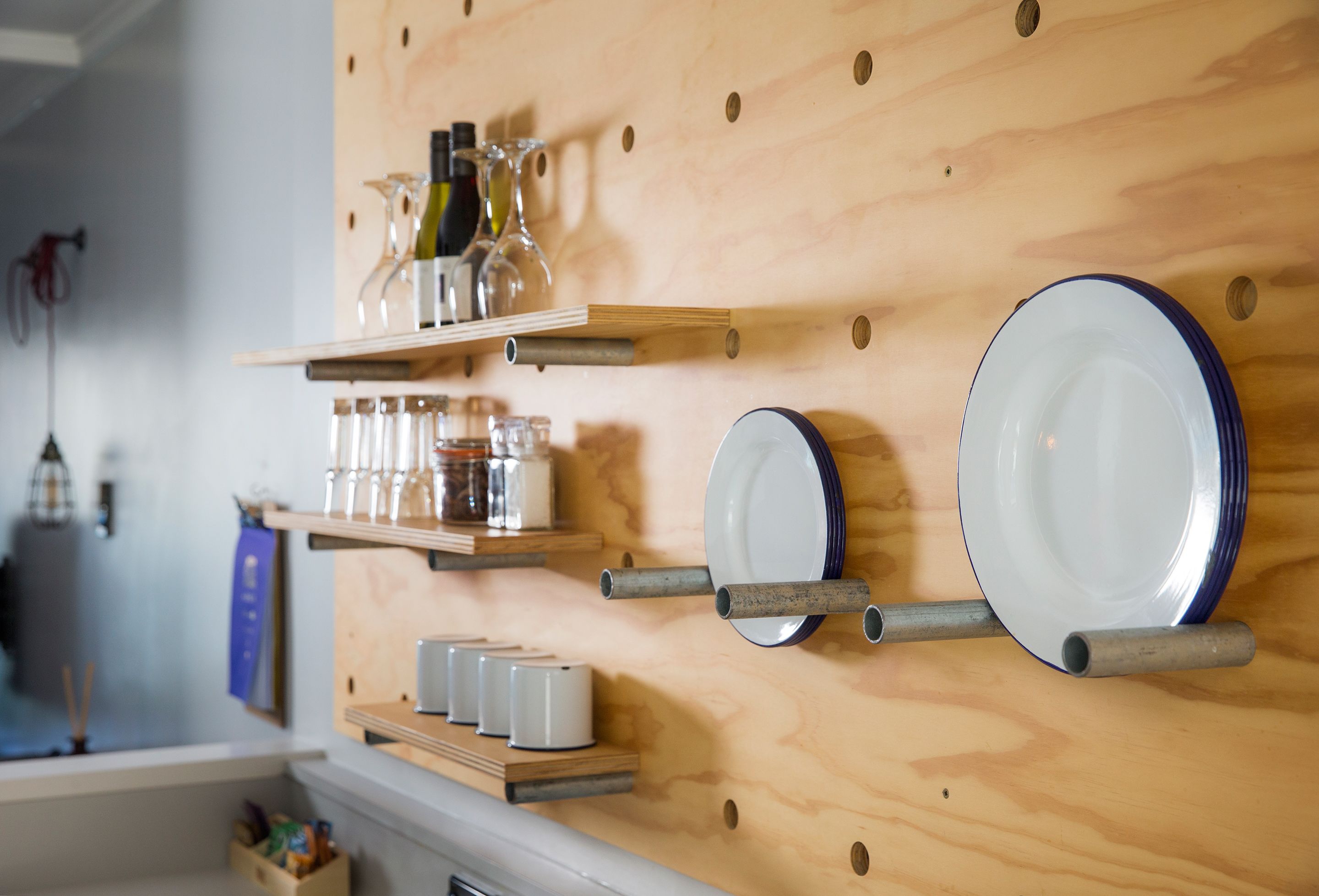 fridge, coffee/tea maker, eco-friendly cleaning products