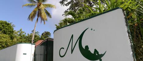 Façade de l’hébergement