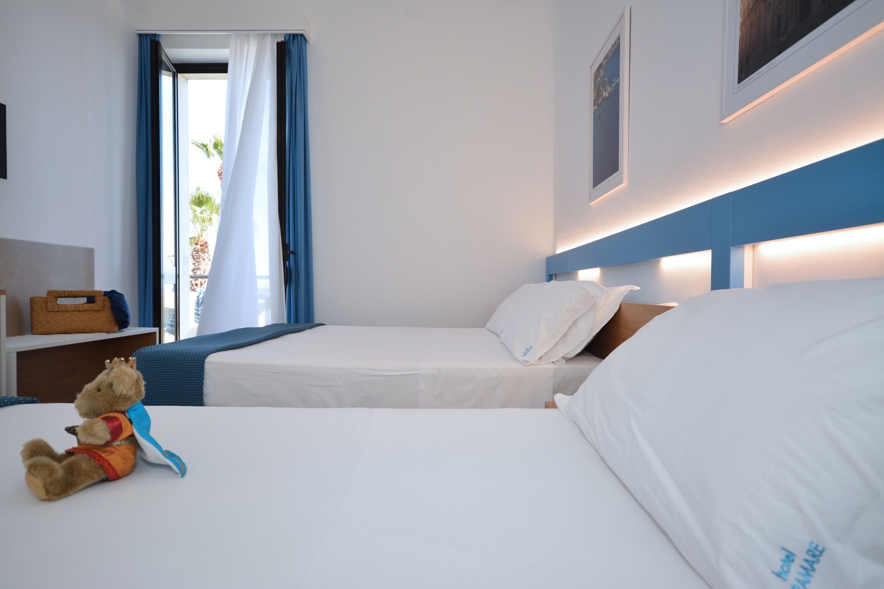 triple room, balcony, sea view | 1 bedroom, desk, blackout curtains, soundproofing