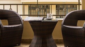 Deluxe-Apartment | Balkon
