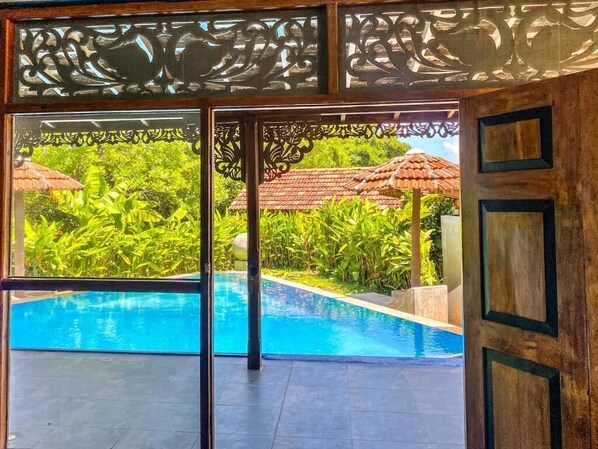 Luxury Villa, 2 Bedrooms, Private Pool, River View | 1 bedroom, premium bedding, minibar, in-room safe