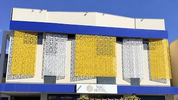 Façana frontal de l'allotjament