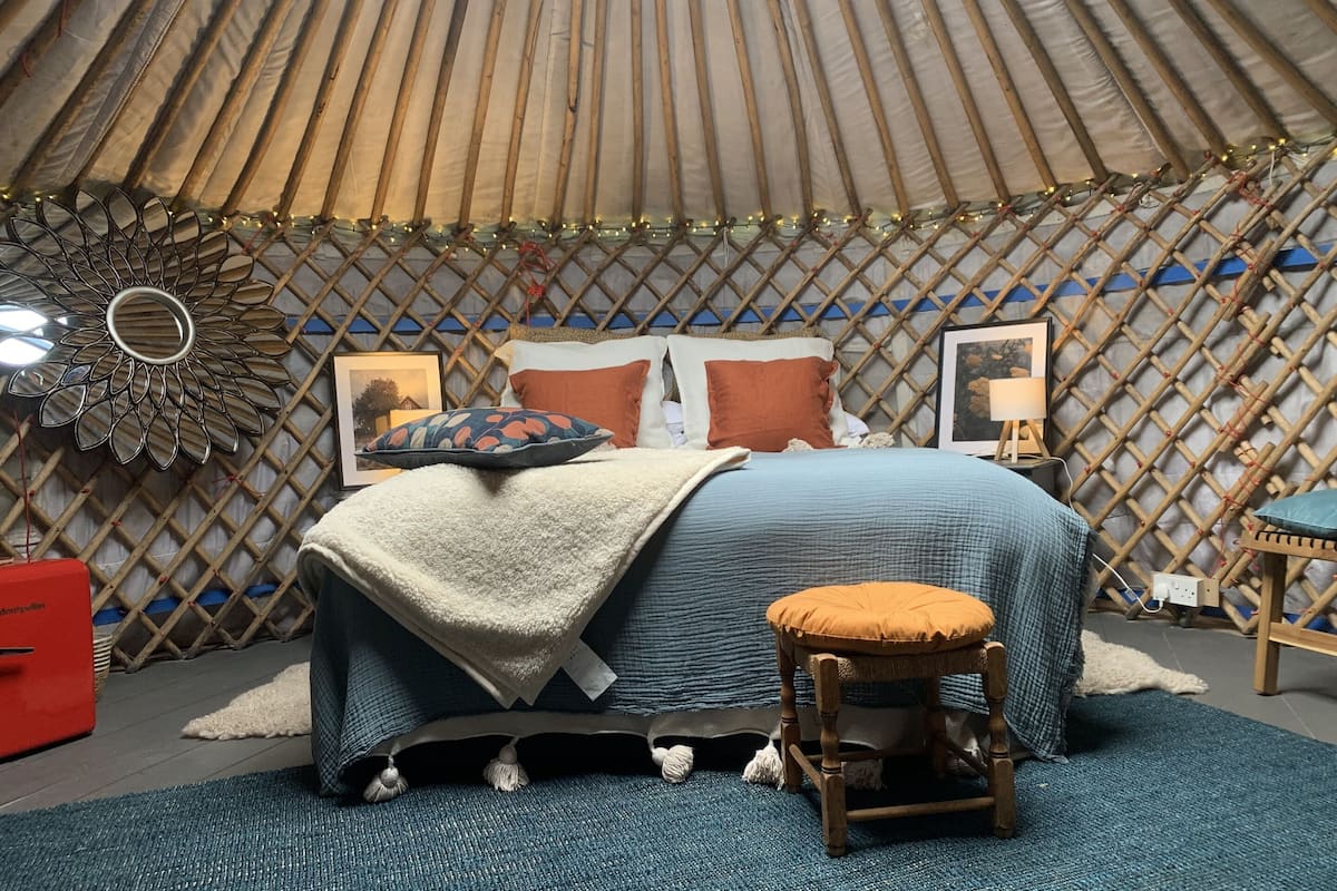 Deluxe Double Room, Shared Bathroom (Mongolian Yurt) | 1 bedroom