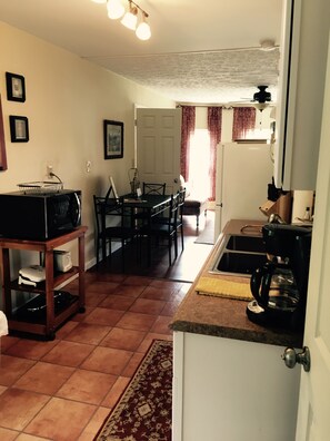Apartment, 2 Bedrooms (Piedmont: 2nd & 3rd Floor) | Private kitchen | Fridge, microwave, oven, stovetop - Beach Glass Rentals (Geneva)