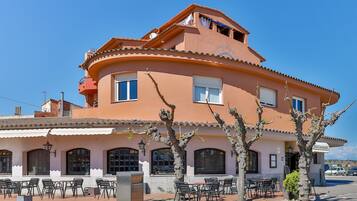 Façade de l’hébergement