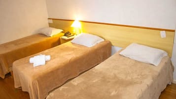 Minibar, desk, blackout drapes, free WiFi
