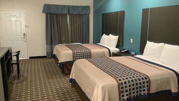 Premium bedding, pillow-top beds, iron/ironing board, free WiFi