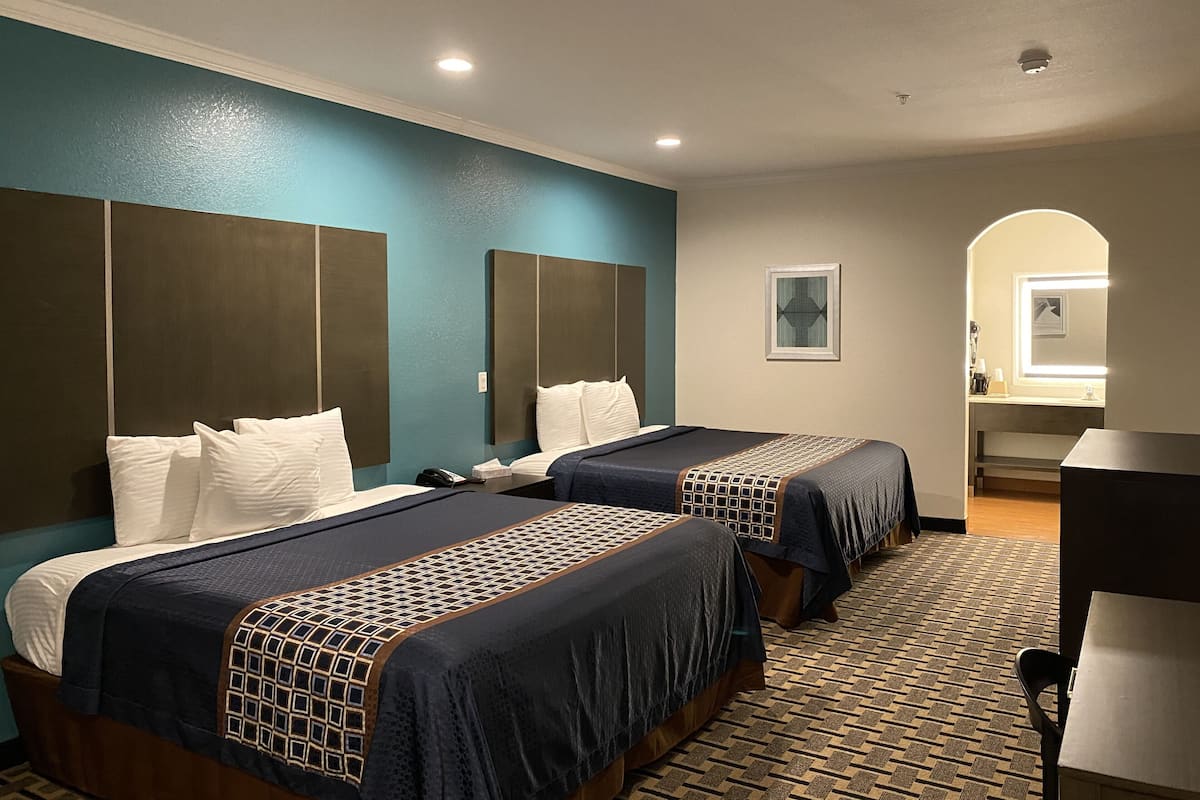 Classic Room, Multiple Beds, Non Smoking (208) | 1 bedroom, premium bedding, pillow-top beds, iron/ironing board