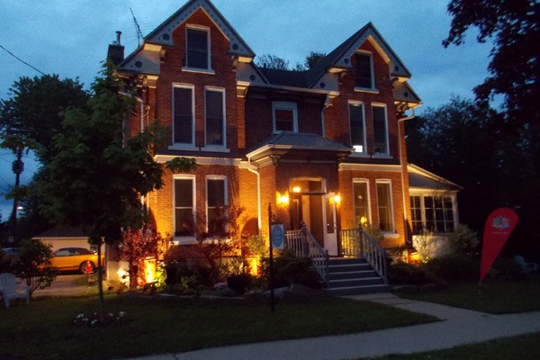 Front of property - evening/night