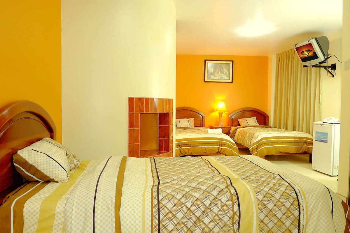 Minibar, in-room safe, desk, rollaway beds