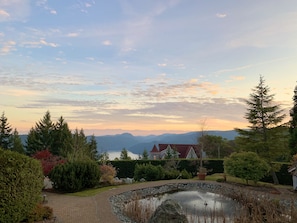 Vue sur la montagne