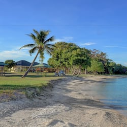 Private beach, white sand, beach massages