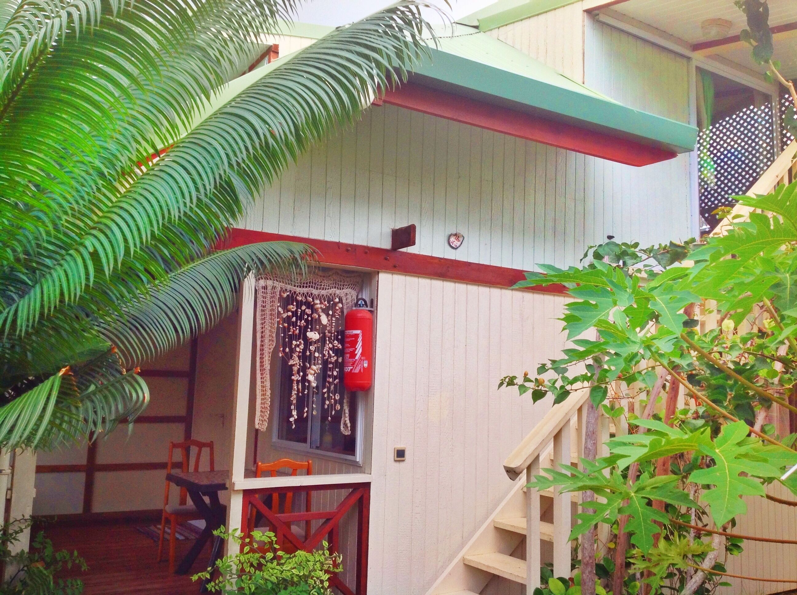 Façade de l’hébergement