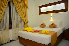 Tirai kedap cahaya dan Wi-Fi gratis