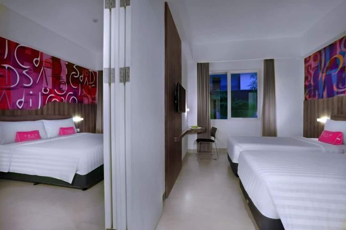 In-room safe, desk, iron/ironing board, free cots/infant beds