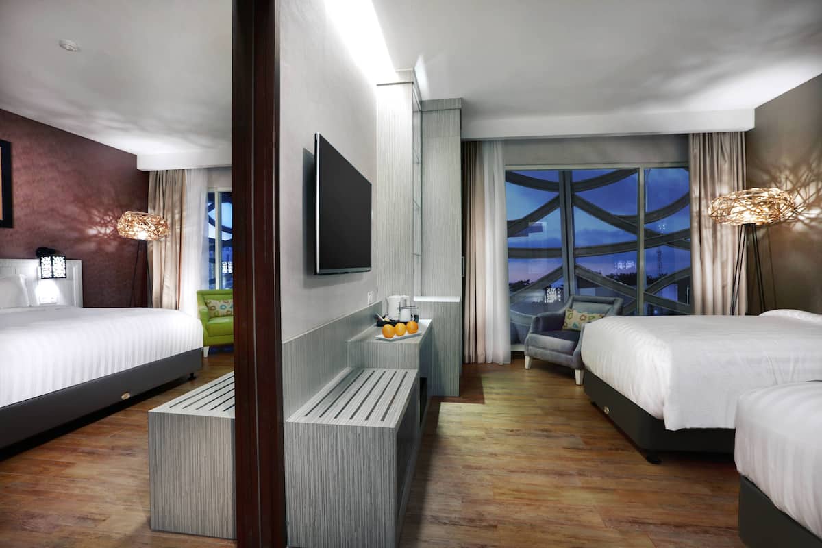 deluxe room | view from room