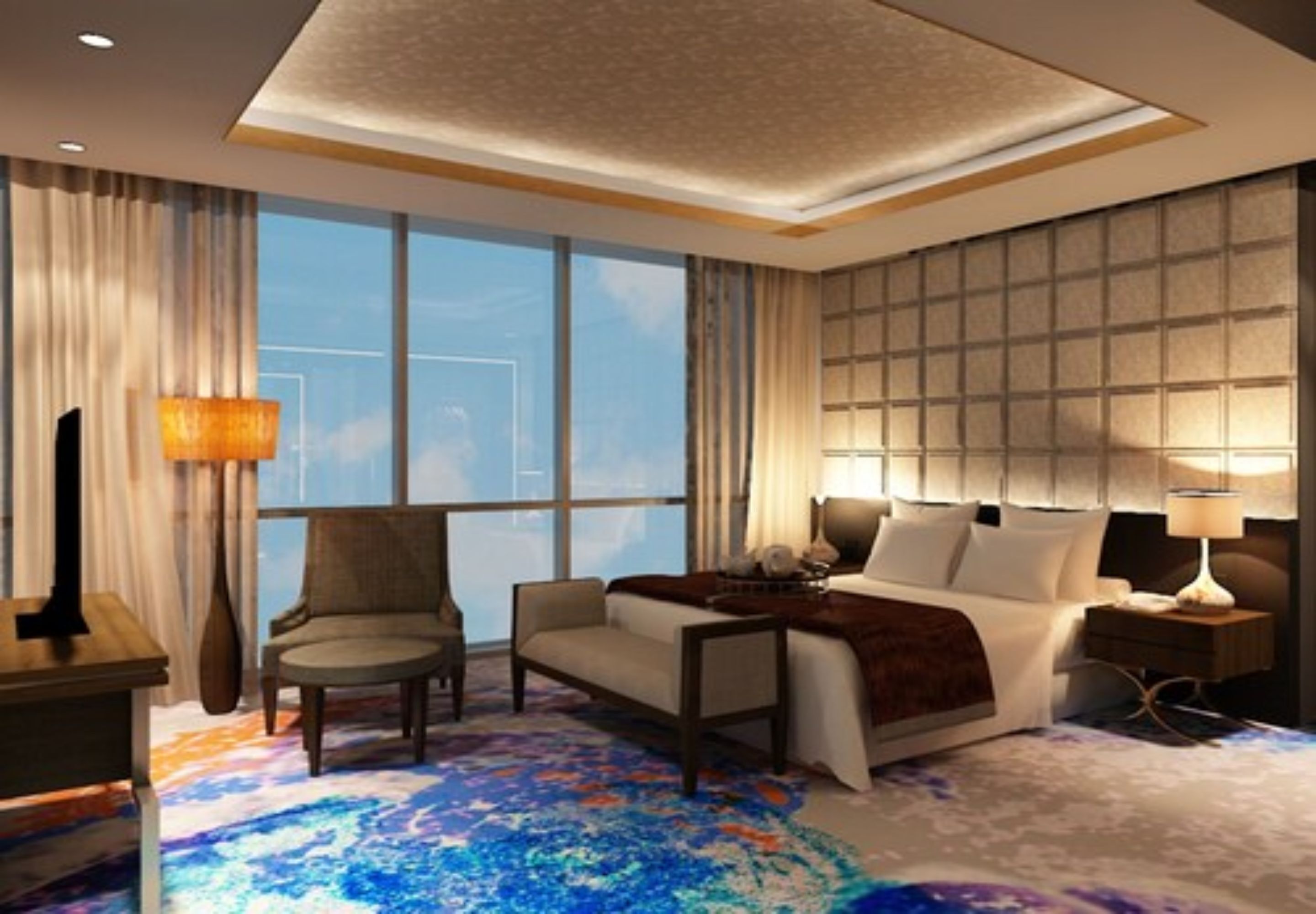 Premium bedding, in-room safe, desk, iron/ironing board