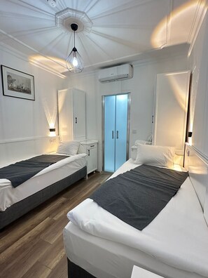 Standart Oda  (Çift Kisilik veya Tek Kisilik Yatak) | Wi-Fi ฟรี, ผ้าปูที่นอน