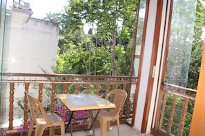Superior Triple Room, 1 Double Bed with Sofa bed, Garden View | View from room