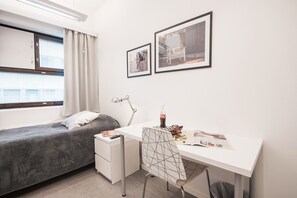 单人房, 1 张单人床 | 办公桌、熨斗/熨衣板、免费 WiFi