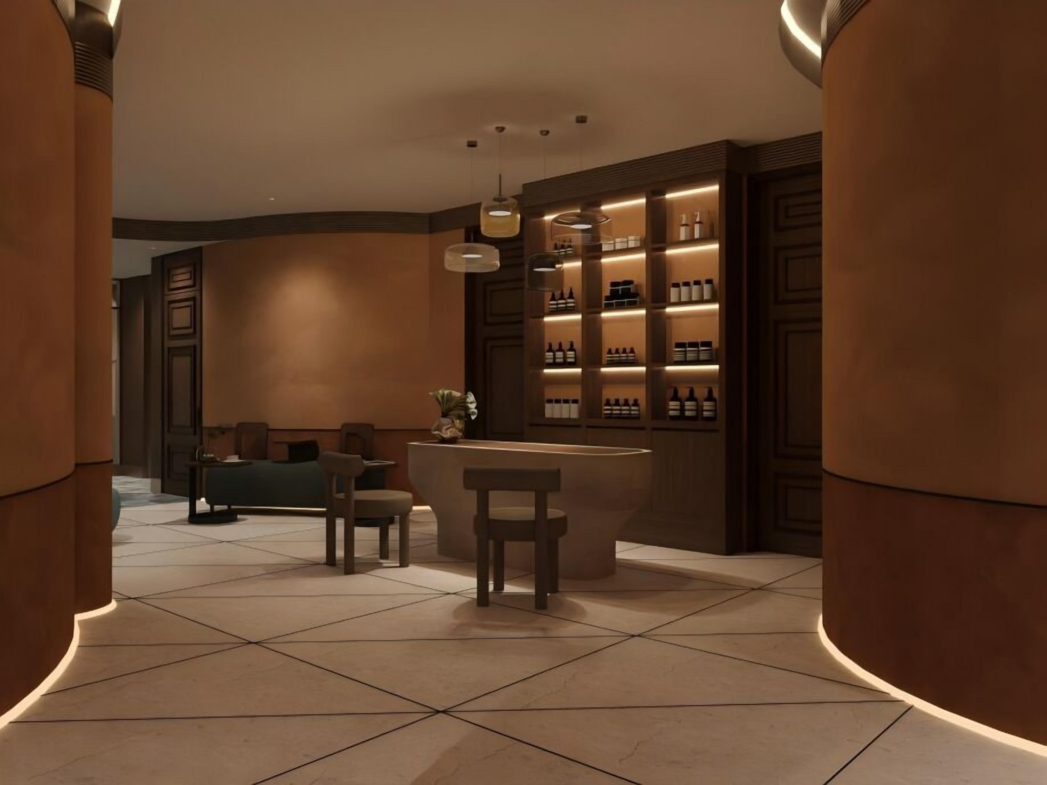Couples treatment room(s), sauna, hot tub, steam room, body treatments