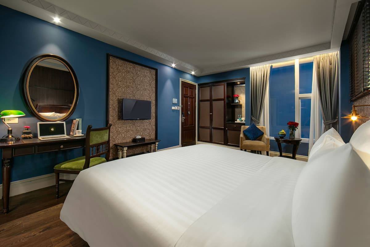 Premium Double Room With Window | 1 chambre, literie de qualité supérieure, couette en duvet d'oie