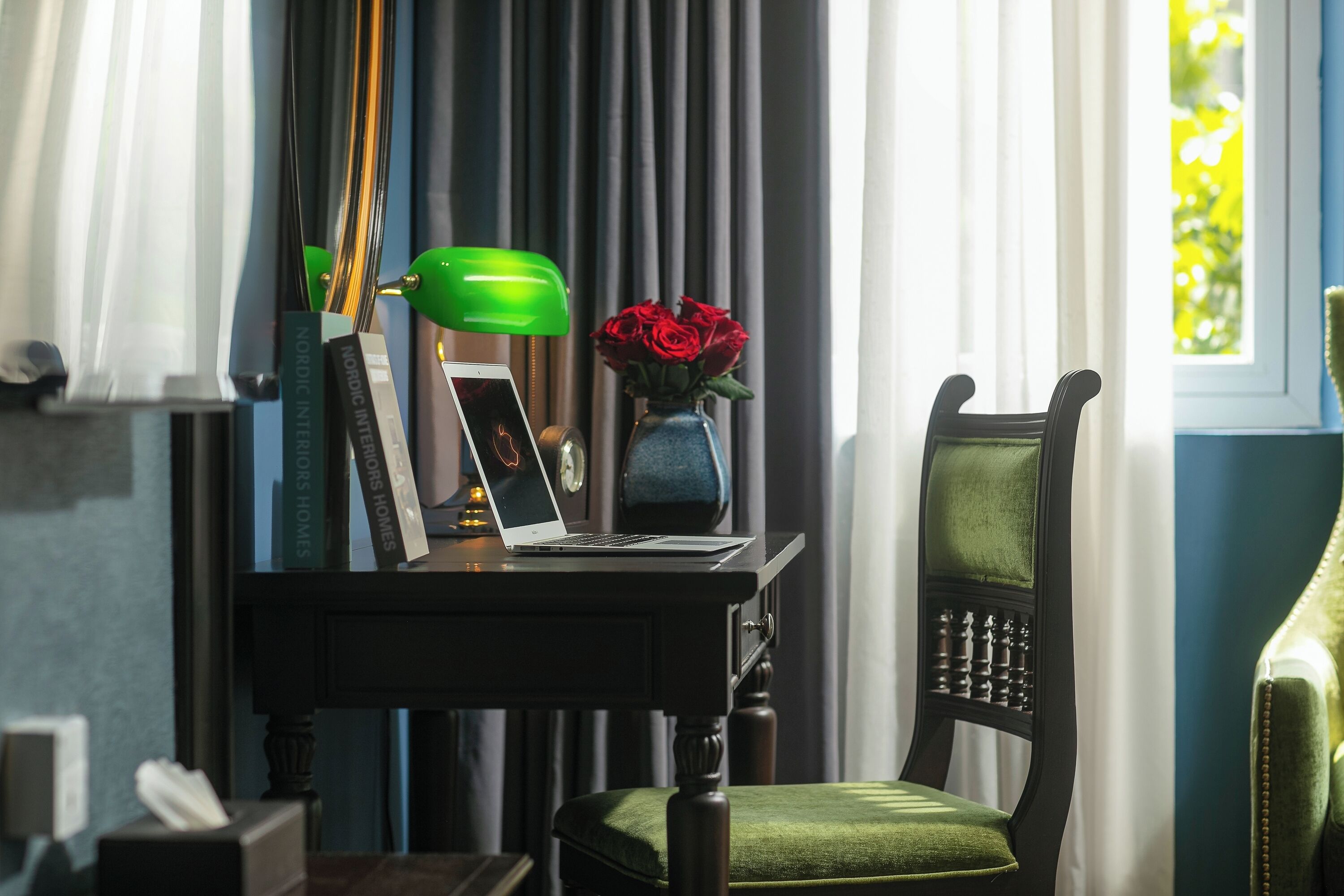 Premium bedding, down comforters, memory foam beds, minibar