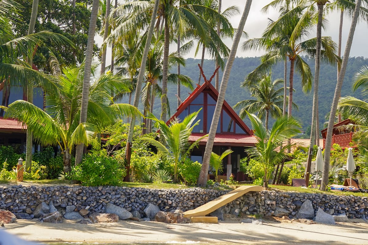 Deluxe Villa, 2 Bedrooms, Patio, Beachfront | Front of property