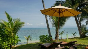 Classic Villa, 2 Bedrooms, Terrace, Beachfront | Terrace/patio - The Natives Samui (Koh Samui)