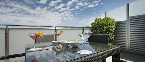 Presidentiële suite, terras | Terras