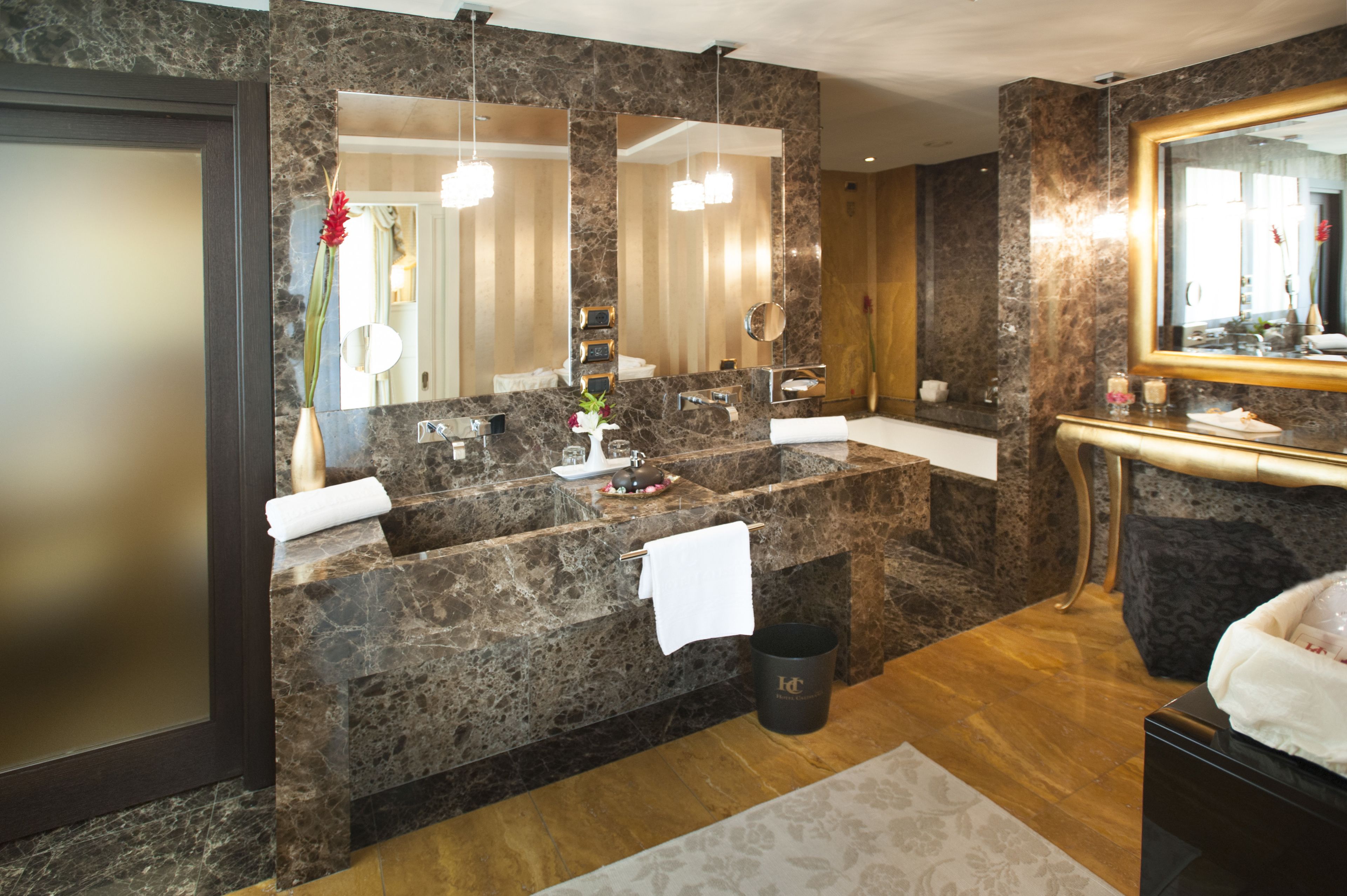 free toiletries, hair dryer, slippers, bidet