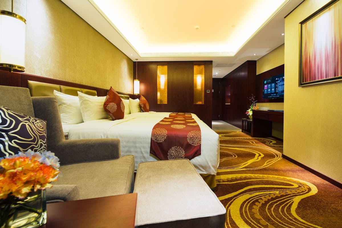 Business-Zimmer, 2 Einzelbetten, Stadtblick | Hochwertige Bettwaren, Minibar, Zimmersafe, Schreibtisch