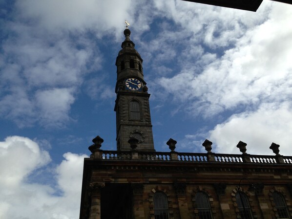 Land view from property - St Andrews Square Apartments (Glasgow)