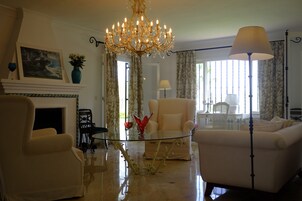 Sala de estar en el lobby