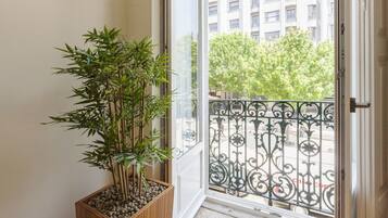 Superior-Apartment, Stadtblick | Ausblick vom Zimmer