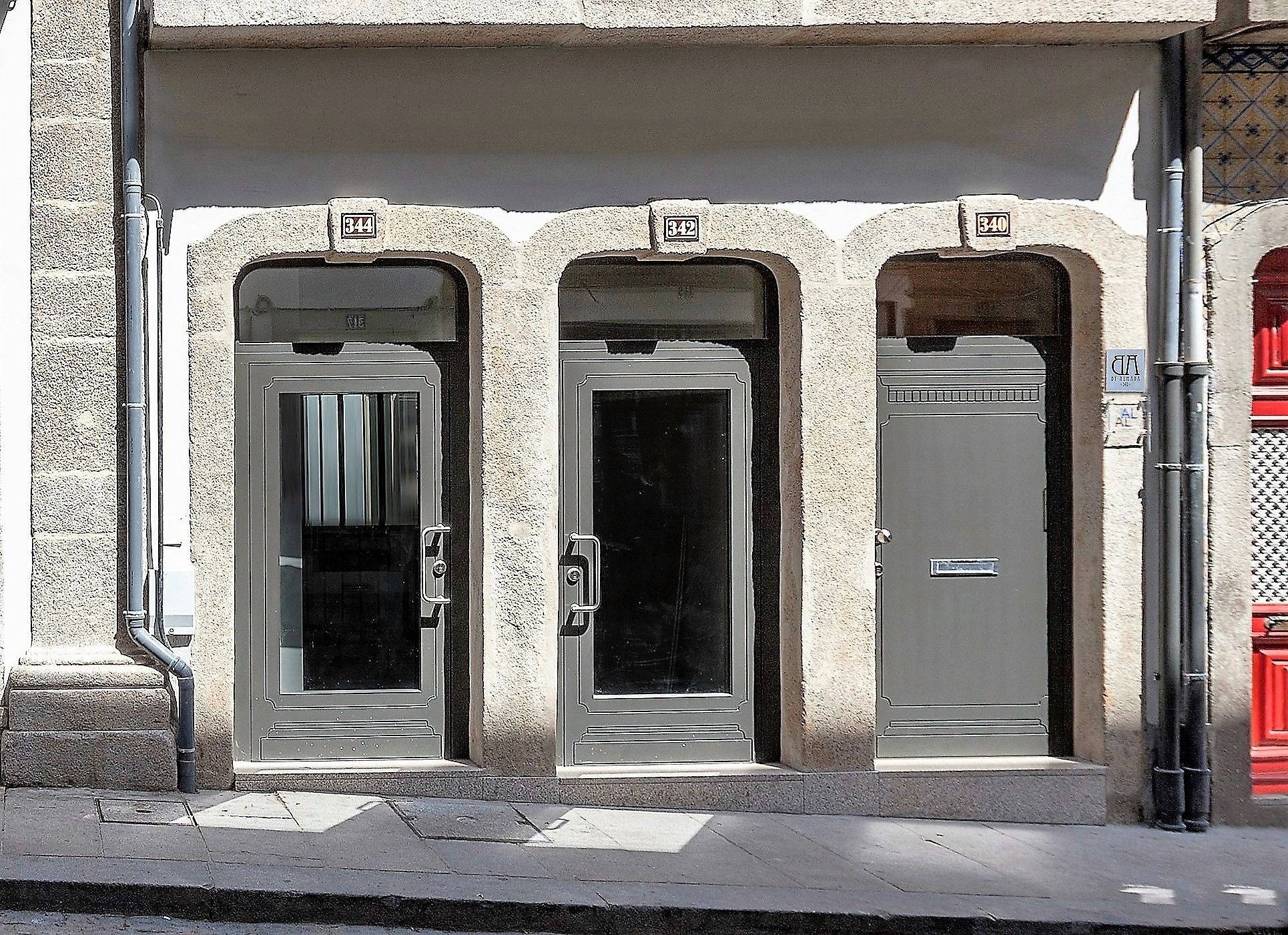 Majoituspaikan julkisivu