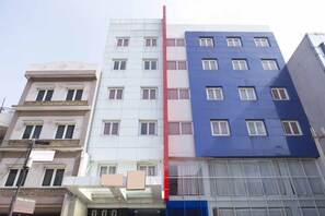 Fassade der Unterkunft