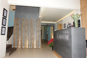 Reception - Hotel Casa Caelum (Comitan de Dominguez)