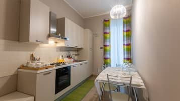 Double or Twin Room | Shared kitchen | Full-size fridge, microwave, espresso maker, coffee/tea maker