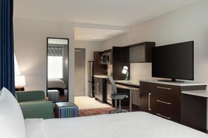 In-room safe, desk, laptop workspace, blackout curtains - Home2 Suites by Hilton Houston Energy Corridor (Houston)