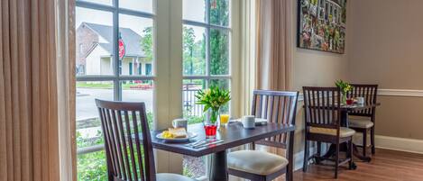 Daily buffet breakfast (USD 12.00 per person)