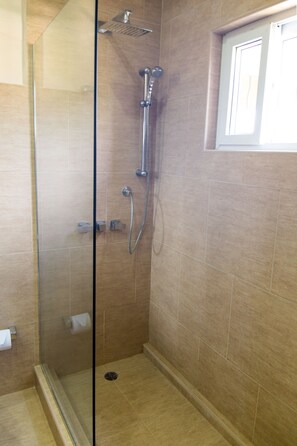 Bathroom shower - New Kingston Apartment at The Palms (Kingston)