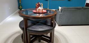 Restauration dans la chambre