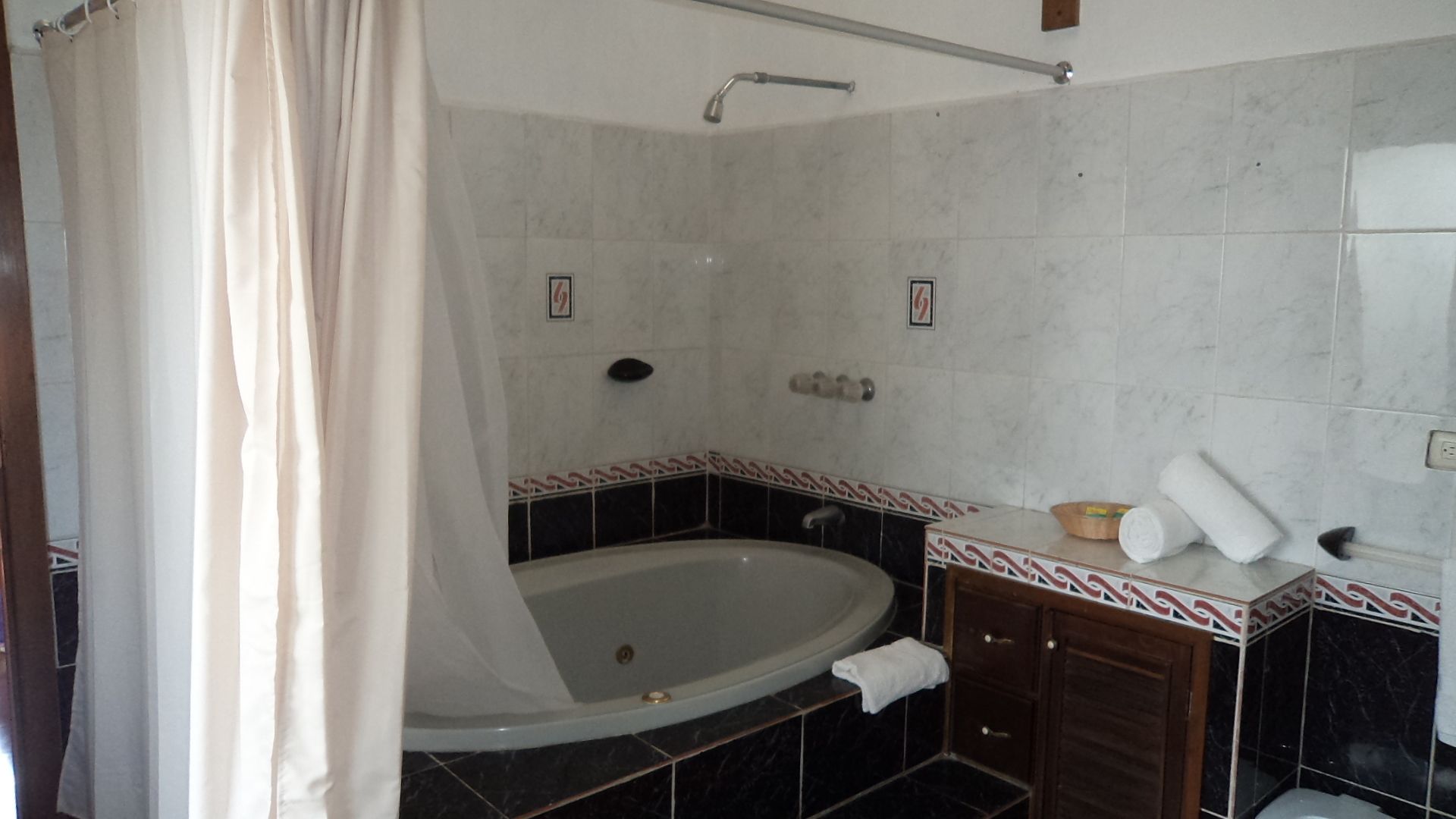 comfort double room, terrace, mountain view | deep-soaking bathtub