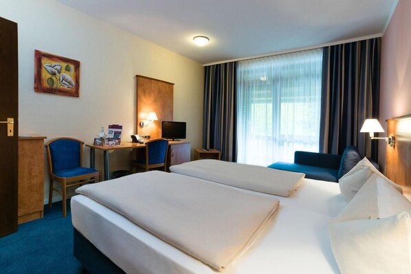 Blick von der Unterkunft