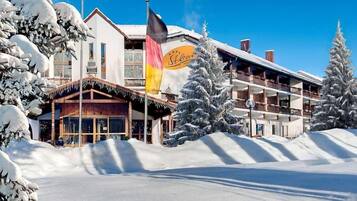 Blick von der Unterkunft