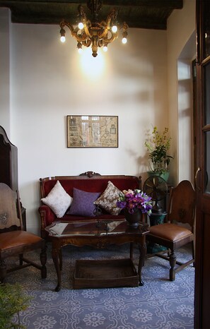 Àrea amb seients del vestíbul