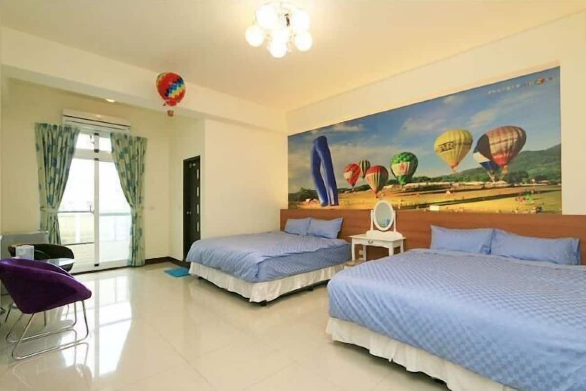 Desk, blackout curtains, rollaway beds, free WiFi