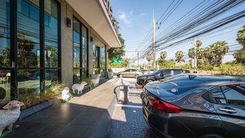 Fachada da propriedade