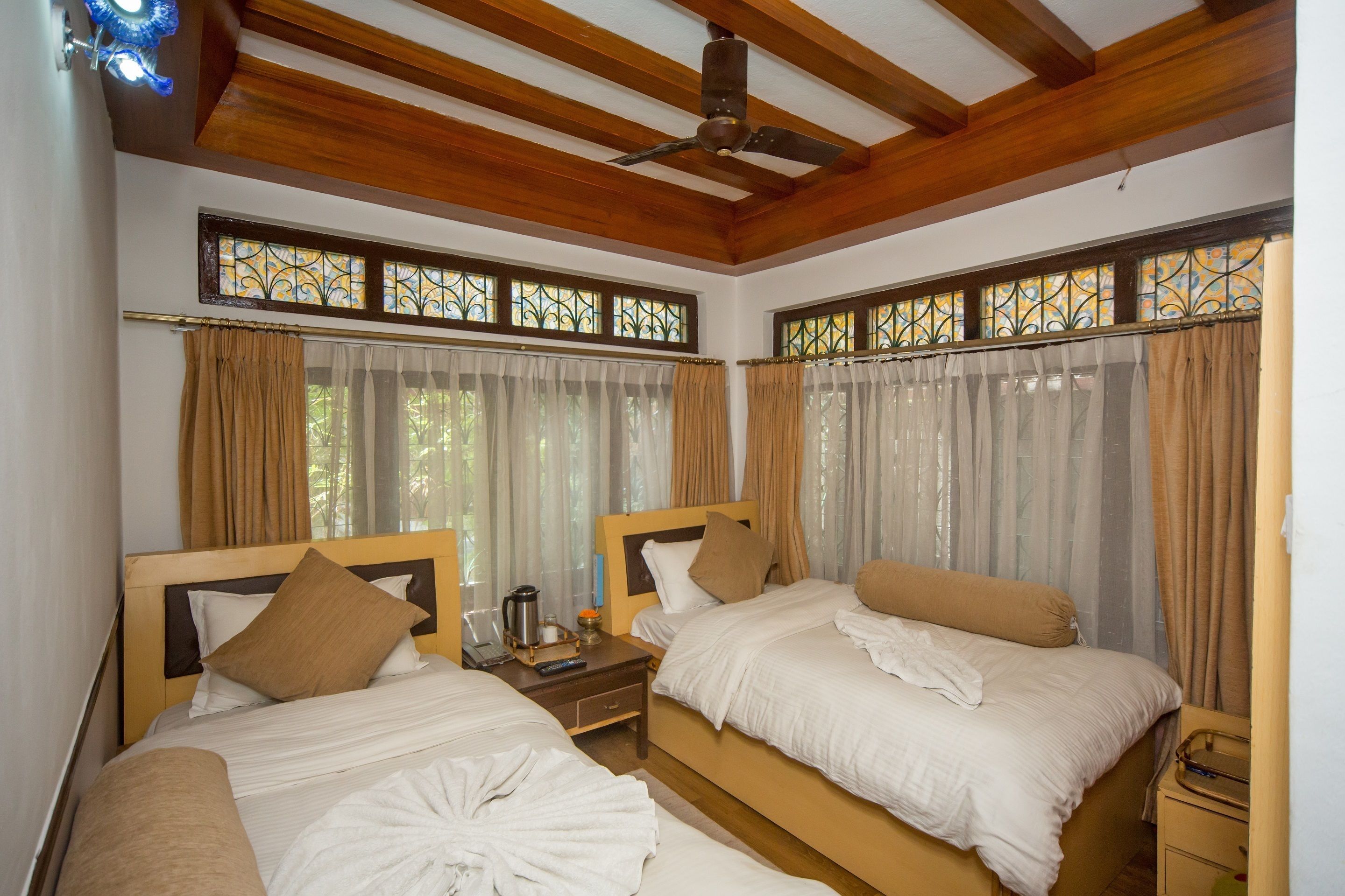 1 bedroom, Egyptian cotton sheets, premium bedding